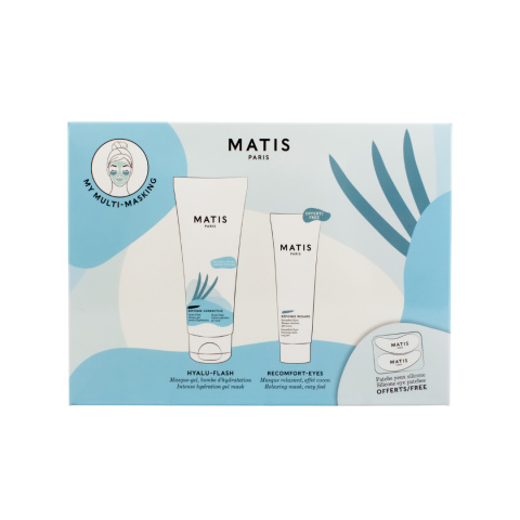 Matis Paris REGARD - Zestaw Maska RECOMFORT-EYES 20ml i Maska Nawilżająca HYALU-FLASH 50ml