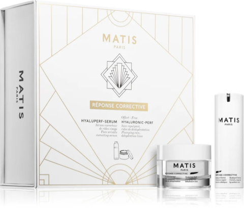 Matis Paris REPONSE CORRECTIVE - Zestaw Krem HYALURONIC-PERF 50 ML i Serum Korygujące HYALUPERF SERUM 30 ML